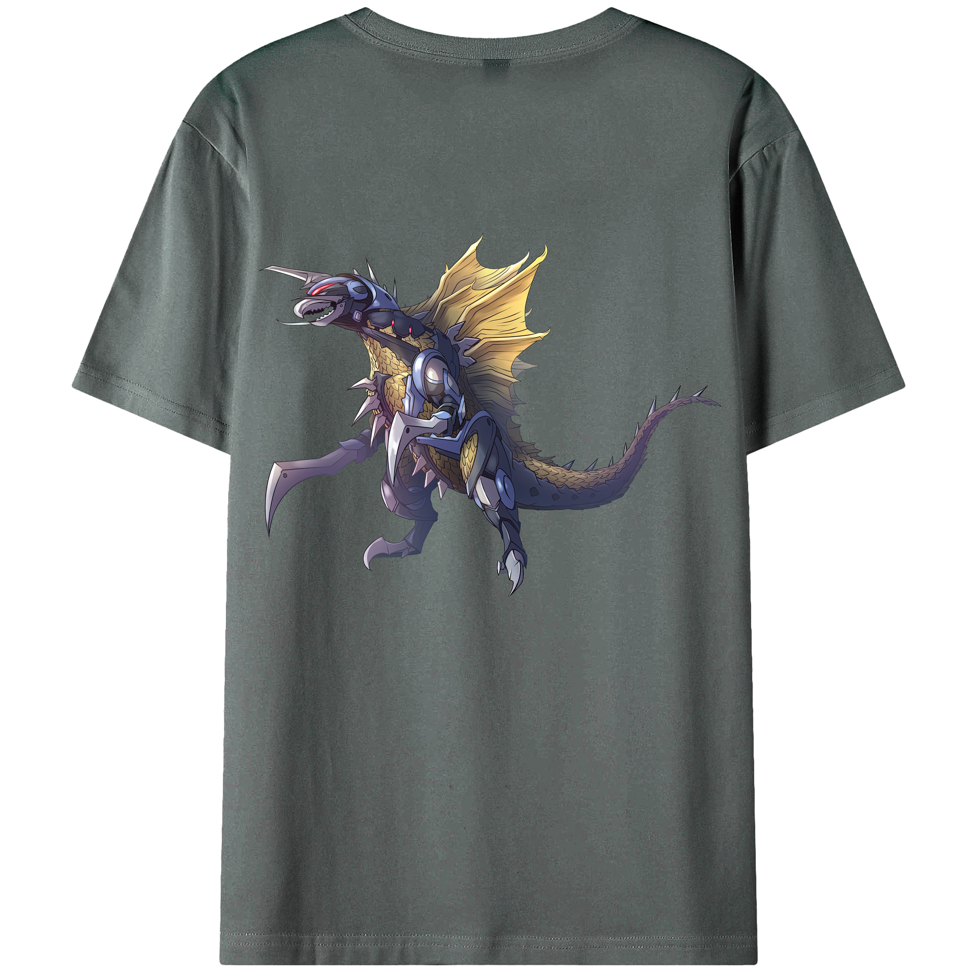 （画像用） ウルトラマン Ultraman 綿100％ メンズ半袖Tシャツ（バックプリント） 通気性